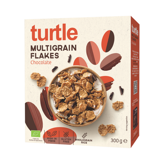 Organic Multigrain Flakes (Chocolate) Turtle