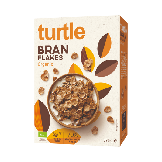 Organic Bran Flakes Turtle