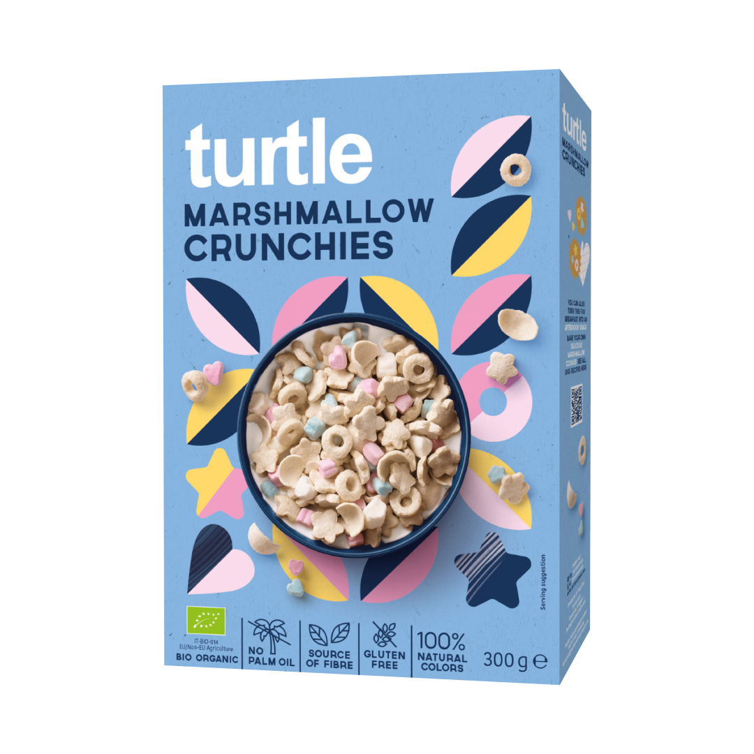 Organic Marshmallow Crunchies Turtle