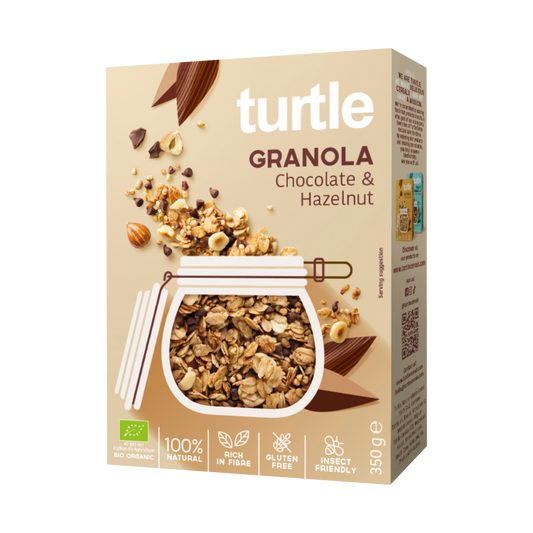 Organic Chocolate & Hazelnut Granola Turtle