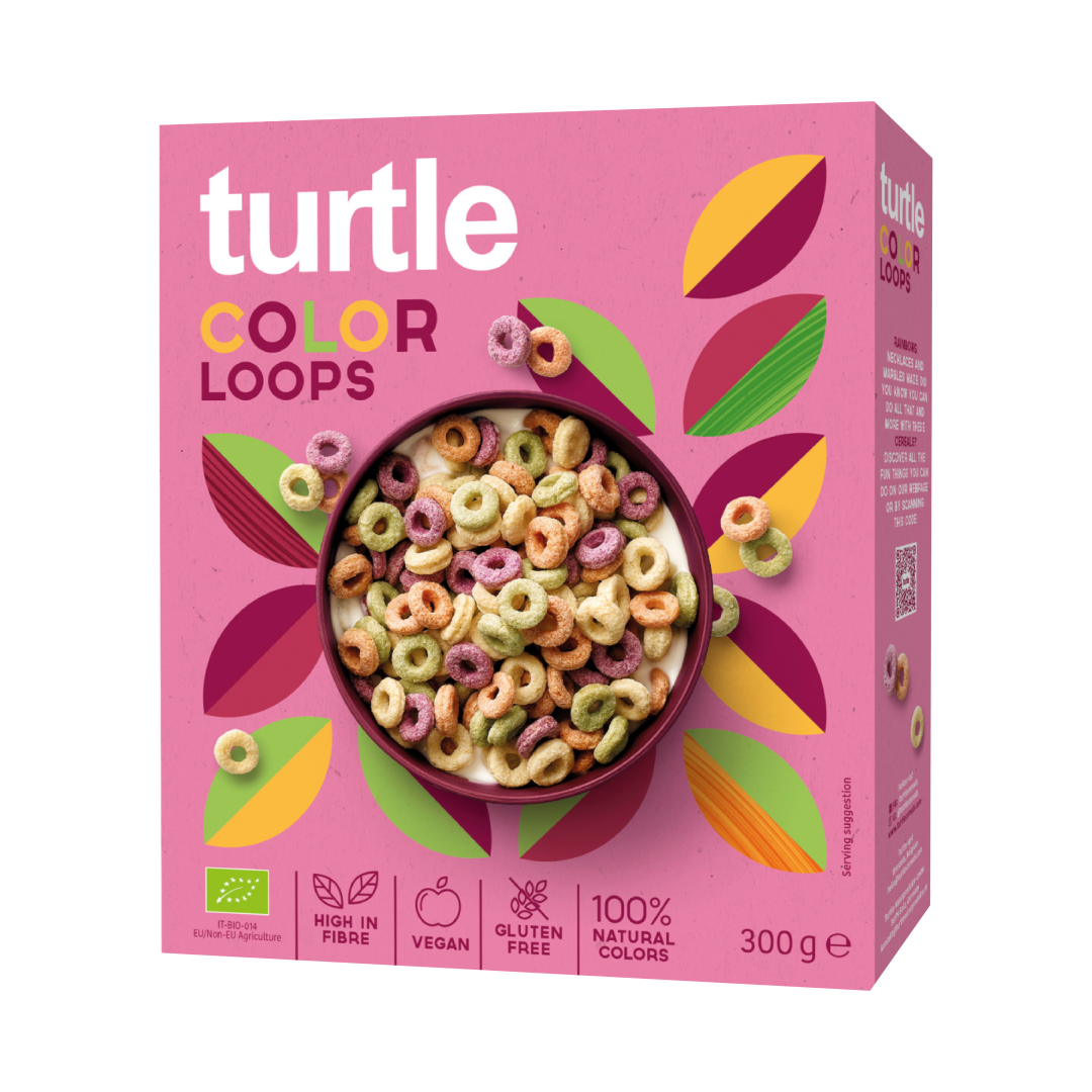 Organic Color Loops Turtle