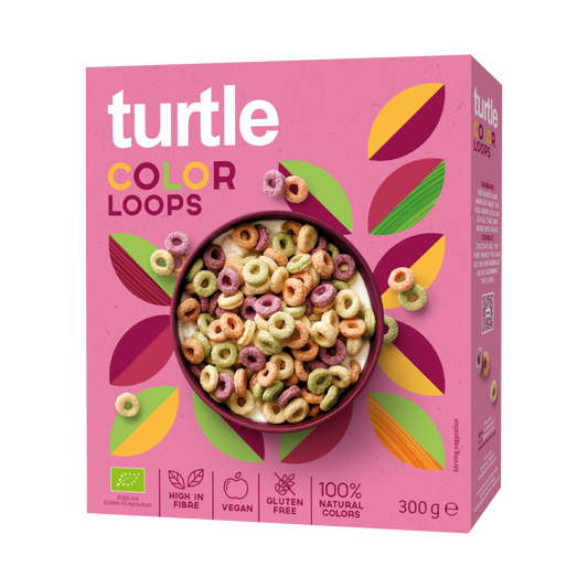 Organic Color Loops Turtle