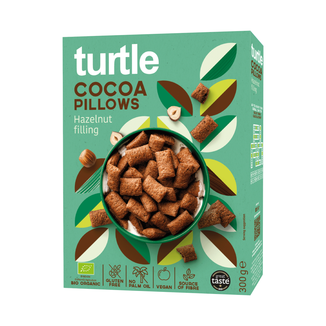 Organic Cocoa Pillows Turtle
