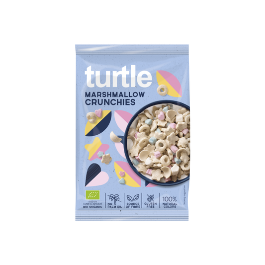 Organic Mini Marshmallow Crunchies Turtle