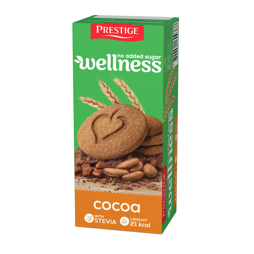 Wellness Stevia Biscuits - Cocoa Prestige Wellness