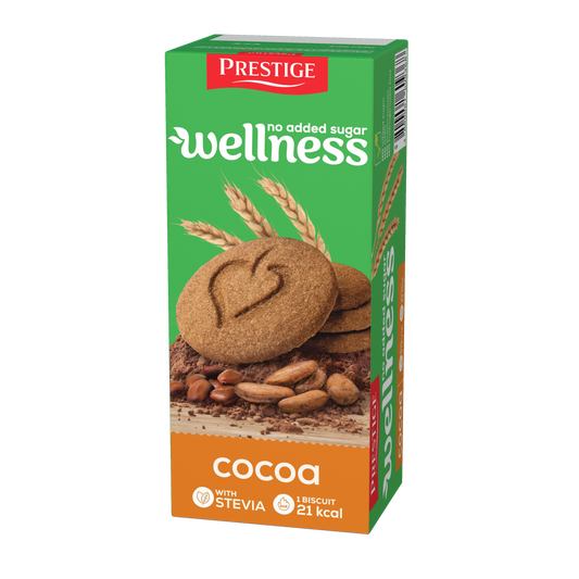 Wellness Stevia Biscuits - Cocoa Prestige Wellness