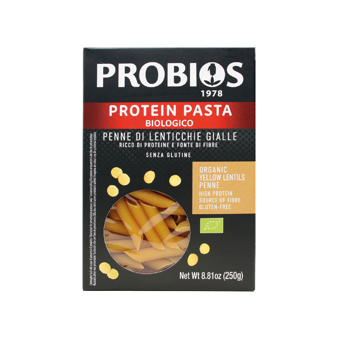 Organic Yellow Lentils Penne Probios