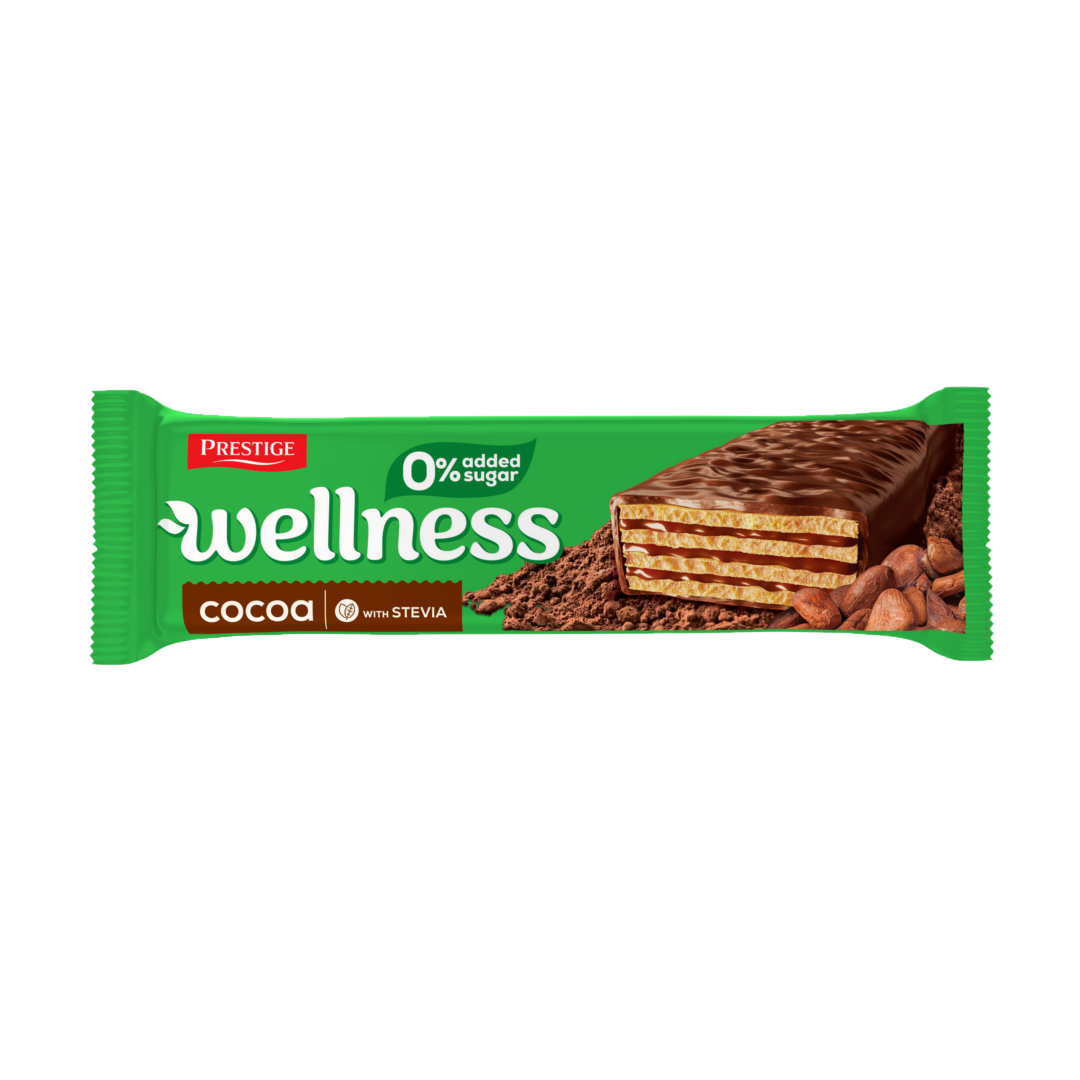Wellness Cocoa Coated Wafer Prestige Wellness