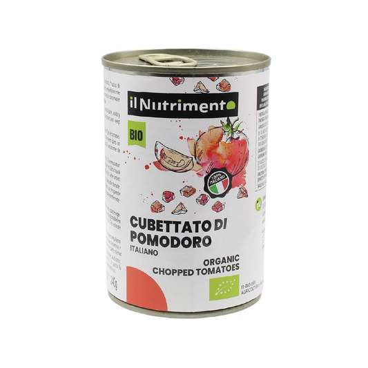 Organic Chopped Tomatoes Can Il Nutrimento