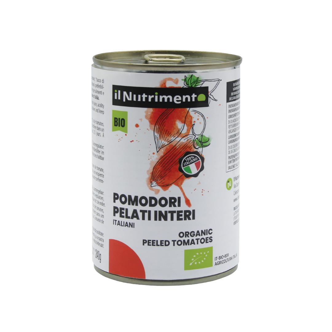 Organic Peeled Tomatoes Il Nutrimento