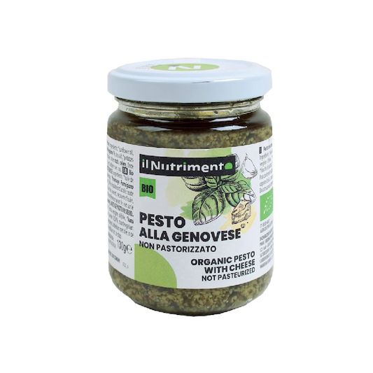 Organic Pesto with Cheese Il Nutrimento