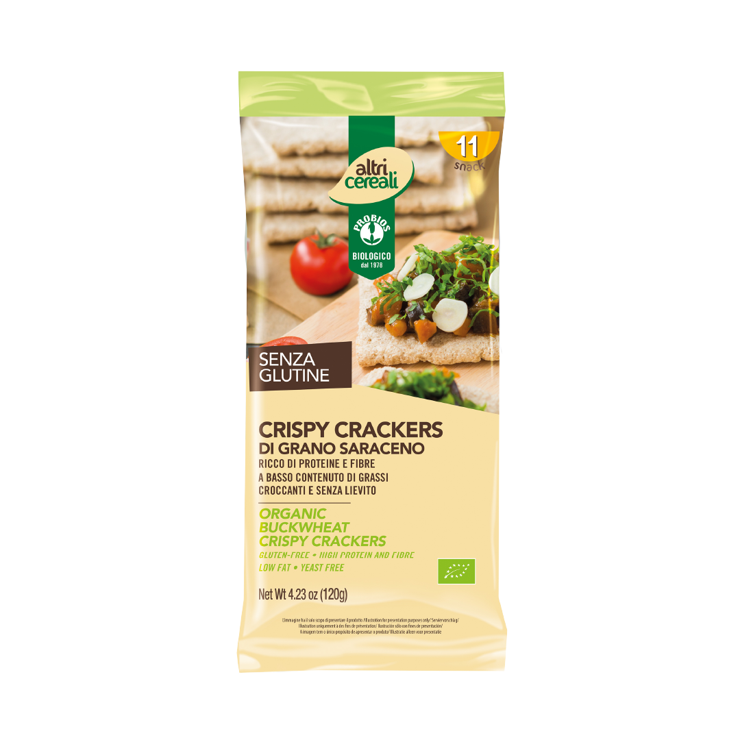 Organic Buckwheat Crispy Crackers Probios
