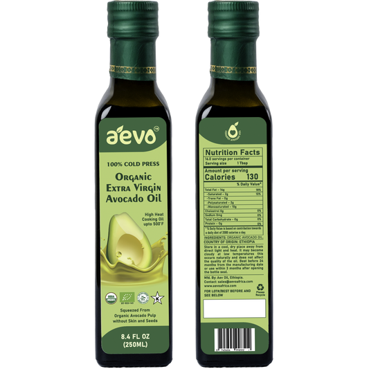 Organic Extra Virgin Avocado Oil