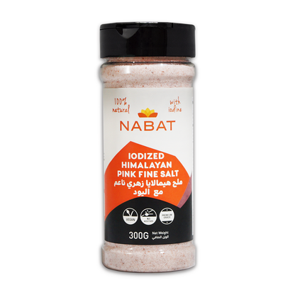 Iodized Himalayan Salt Pink Fine Shaker