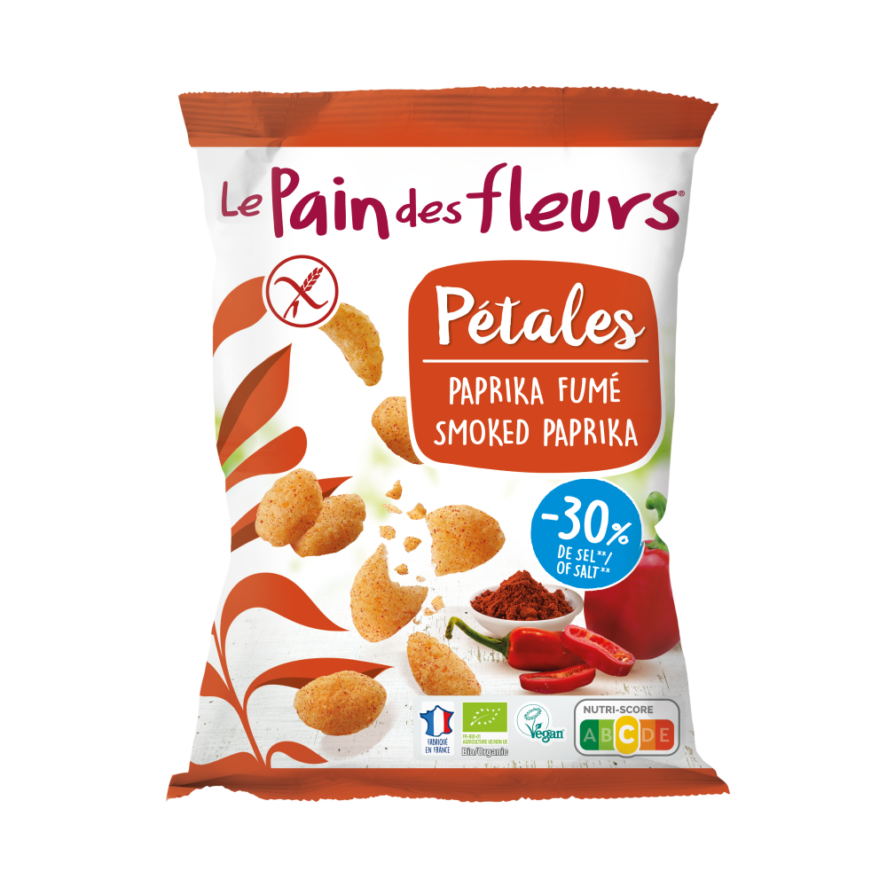 Organic Gluten Free Smoked Paprika Petals Le Pain Des Fleurs