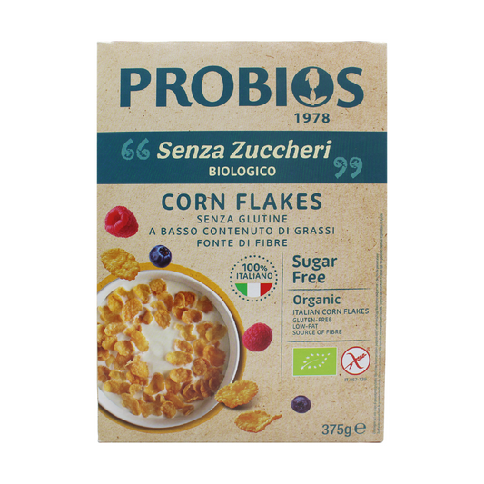 Organic Sugar Free Gluten Free Corn Flakes Probios