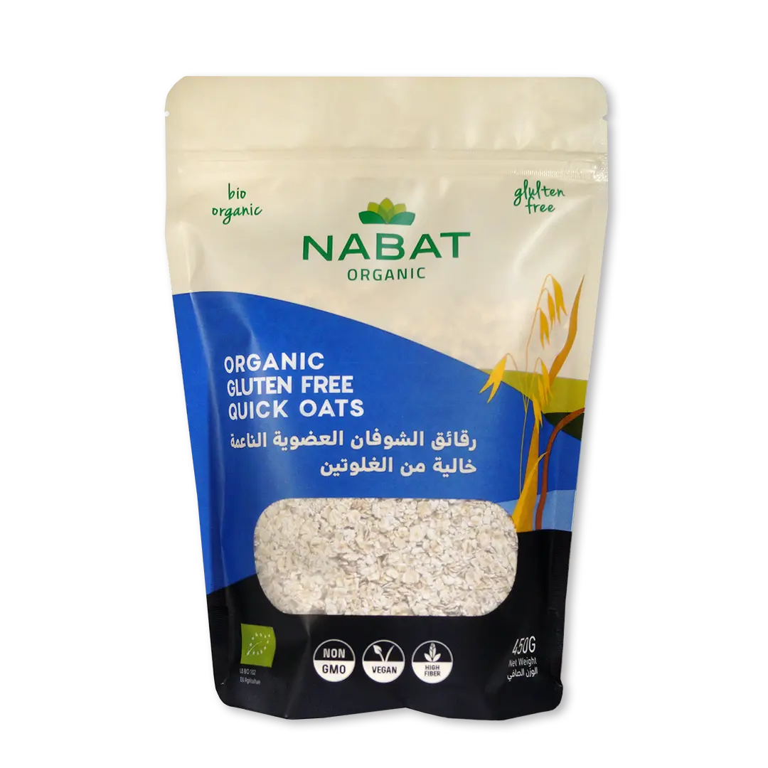 Organic Gluten Free Quick Oats - Nabat Organic