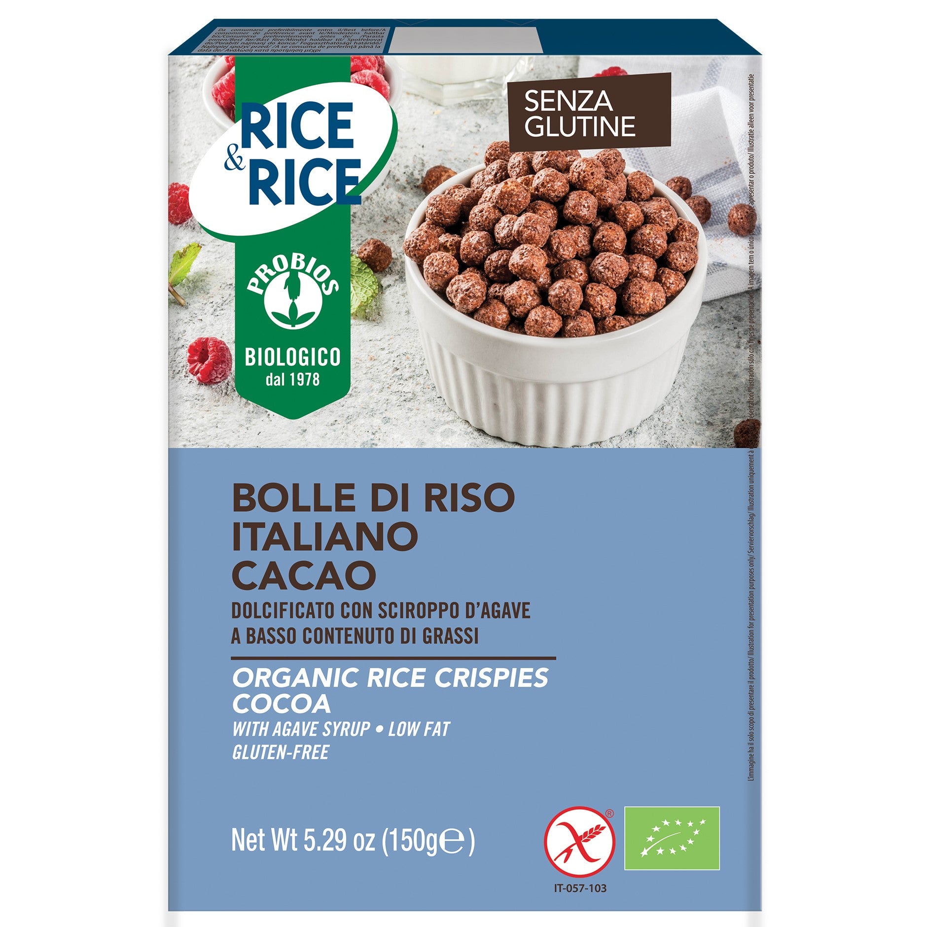 Organic Rice Crispies Cocoa