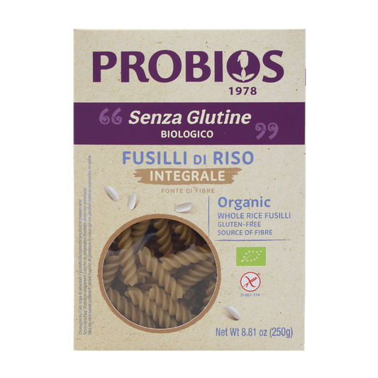 Organic Brown Rice Spiral Gluten Free Probios