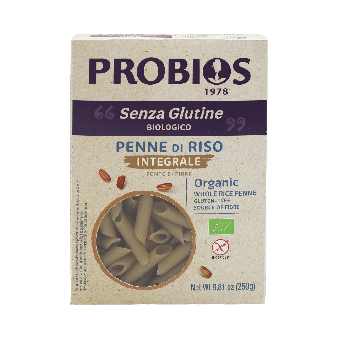 Organic Brown Rice Penne Gluten Free Probios