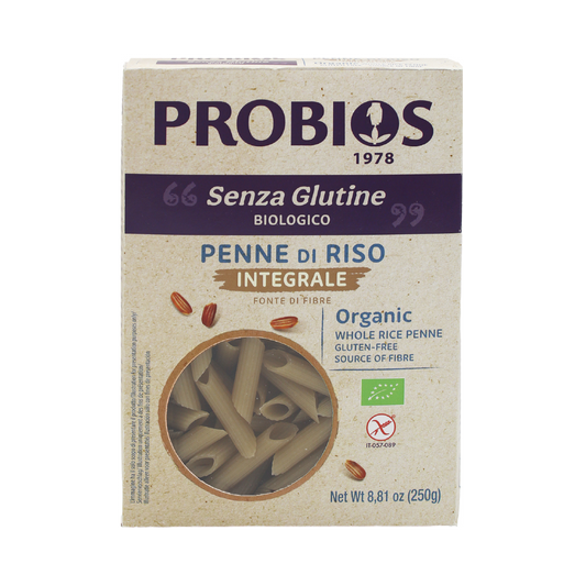 Organic Brown Rice Penne Gluten Free Probios