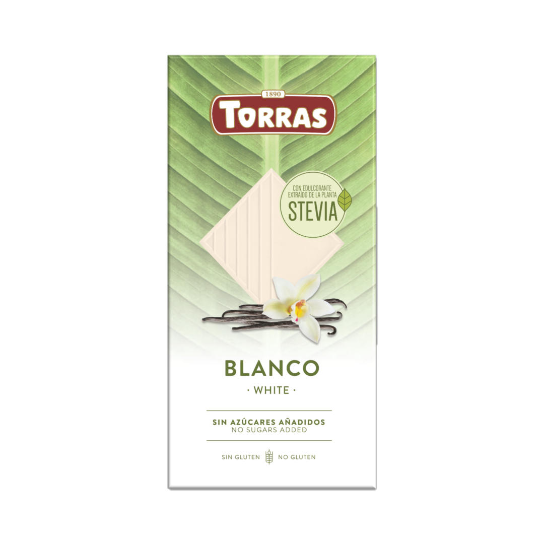 Stevia S/F White Chocolate Torras