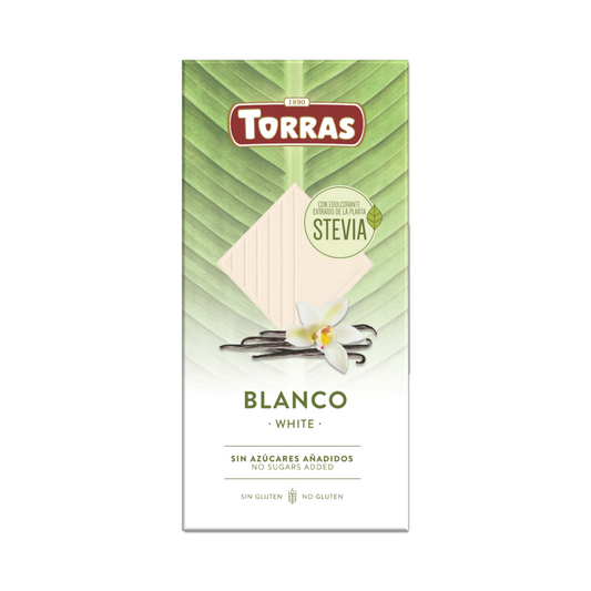 Stevia S/F White Chocolate Torras