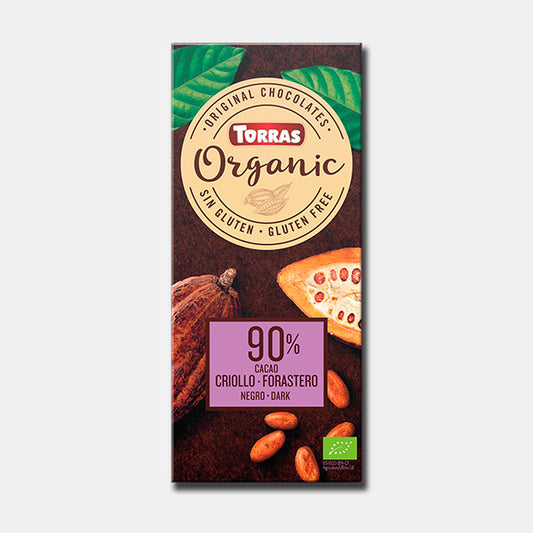 Organic Dark Chocolate 90% Cocoa