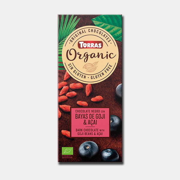 Organic Dark Chocolate with Goji Beans & Acai