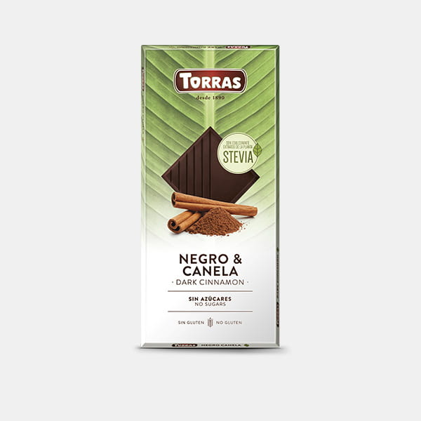 Stevia Dark & Cinnamon Chocolate