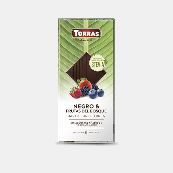 Stevia S/F Dark & Forest Fruits Chocolate