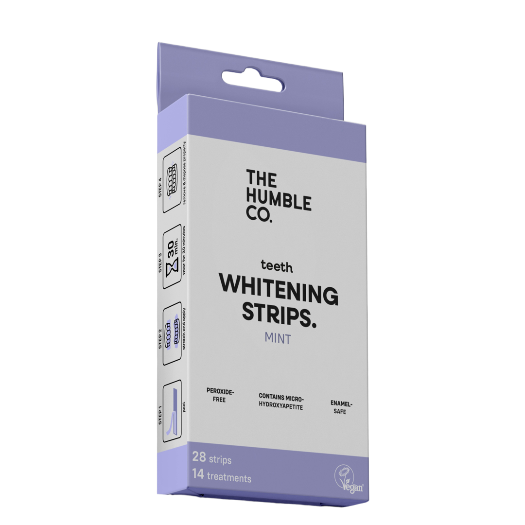 Whitening Strips - Mint - 28 strips The Humble Co