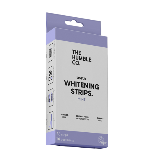 Whitening Strips - Mint - 28 strips The Humble Co