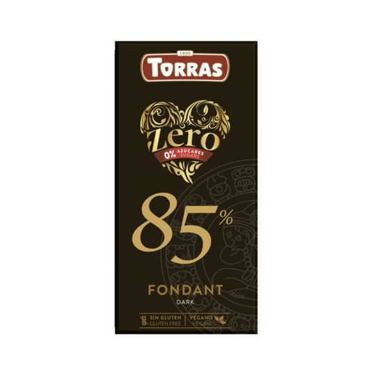Zero Dark Chocolate 85% Cocoa Torras